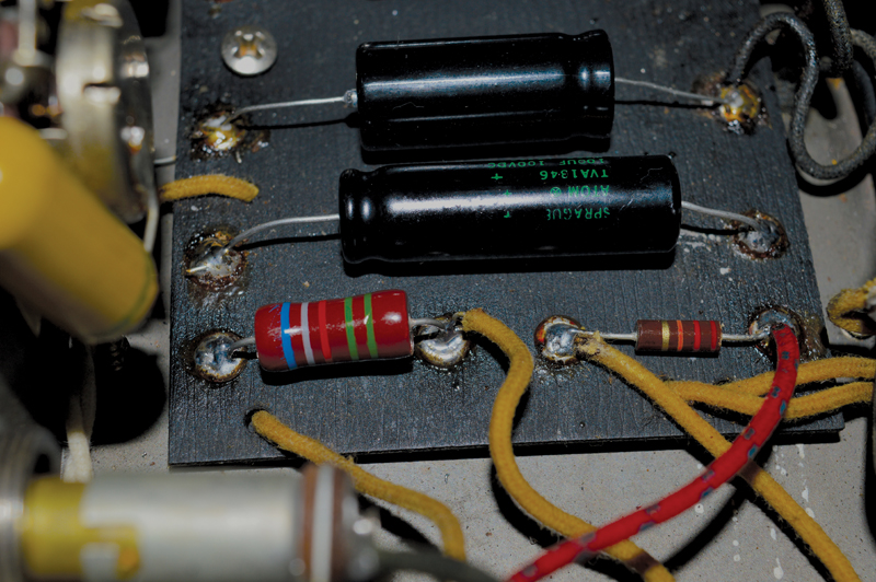 Pic 13 - Bias components replaced