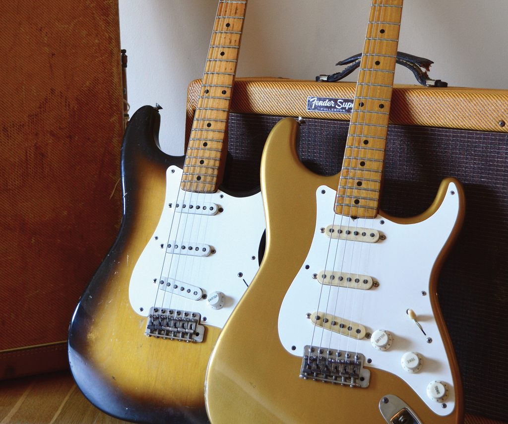 For US Fender 57 8 Sctew Stratocaster Strat Style Guitar Pickguard 3 Ply Black 