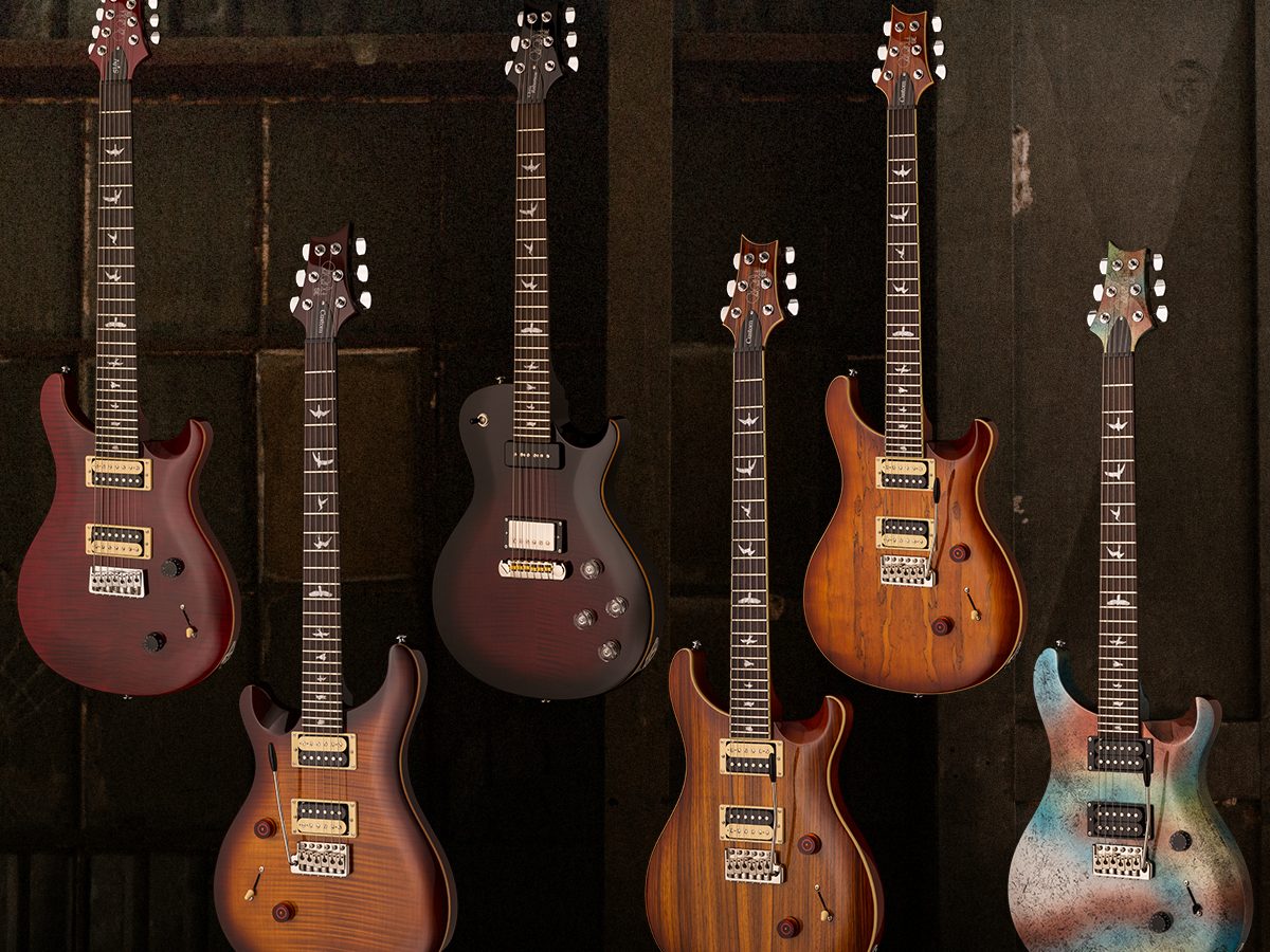 PRS adds nine guitars to SE range