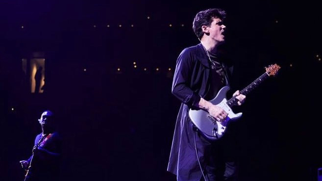 John Mayer teases photo of Strat-like PRS guitar