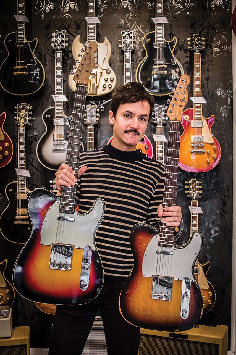  vintage Telecasters – a 1962 Custom and a 1970 Fender