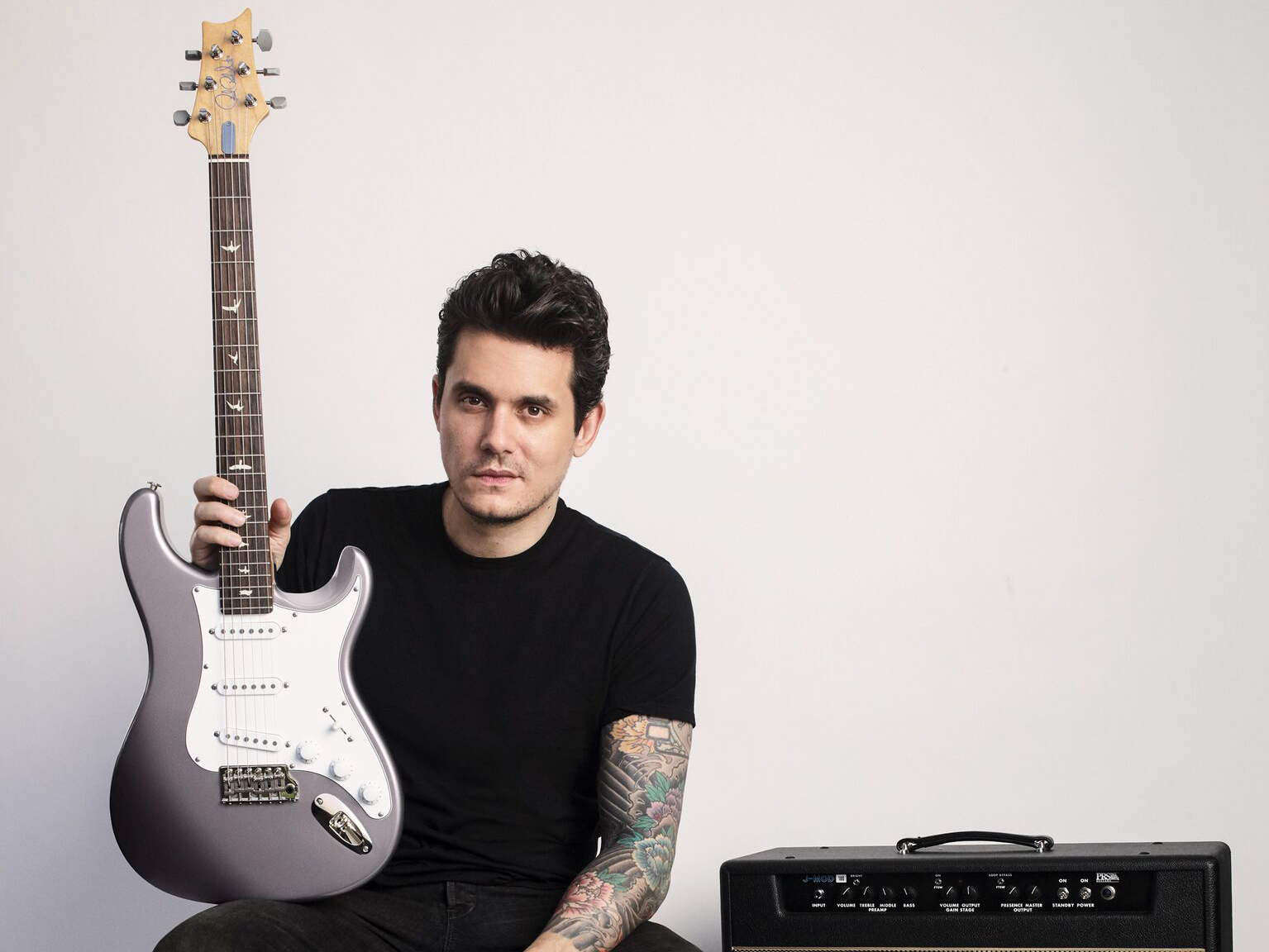 John Mayer finally reveals his signature PRS axe.