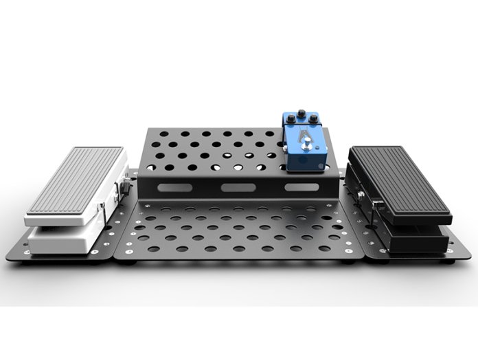 Assemble a pedalboard to your needs with the Holeyboard ZigZag