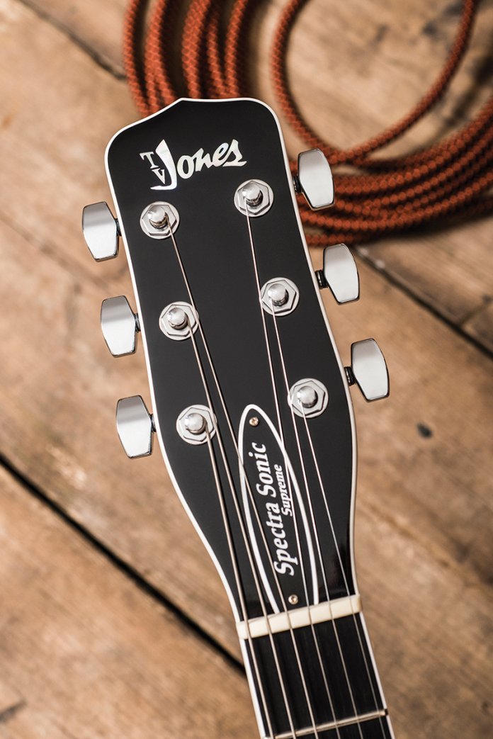 TV Jones Spectra Sonic Supreme Review The Guitar Magazine