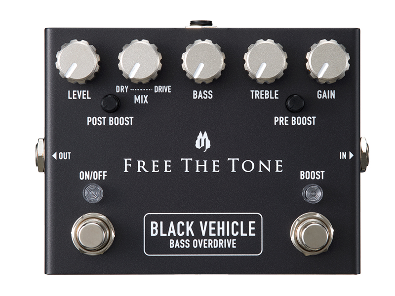 Free the Tone unveils the Black Vehicle bass overdrive