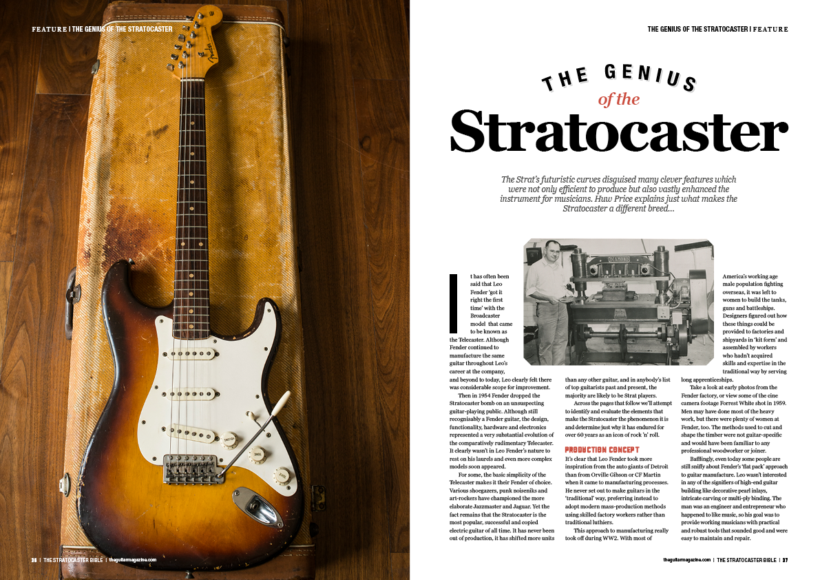 The Stratocaster Bible is on sale now!