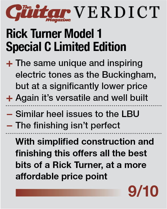 Rick Turner Model 1 Deluxe LBU & Special C Limited Edition