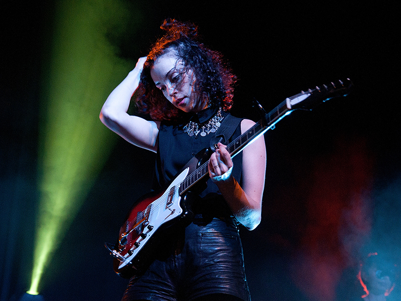 Watch St Vincent play the riffs that shaped her career