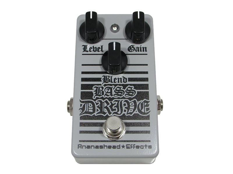Ananashead Effects Bass Drive Blend Pedal