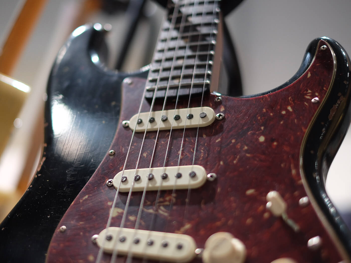 1960 Roasted Strat Heavy Relic, Aged Black