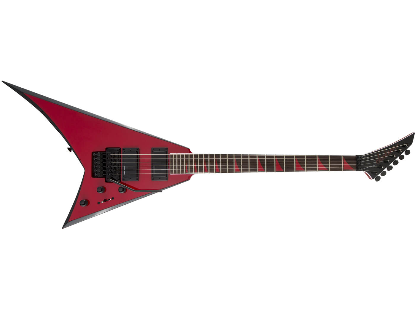 Jackson X Series Rhoads RRX24 in Red With Black