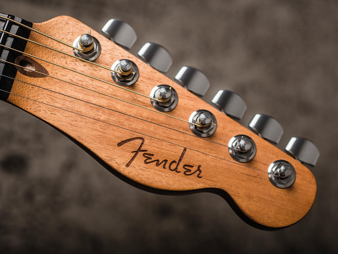 Fender American Acoustasonic headstock