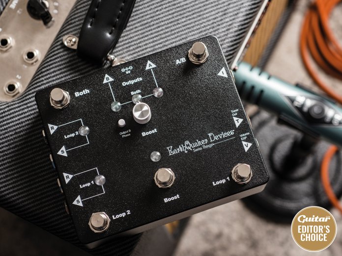 EarthQuaker Devices Swiss Things Pedalboard Reconciler review feature