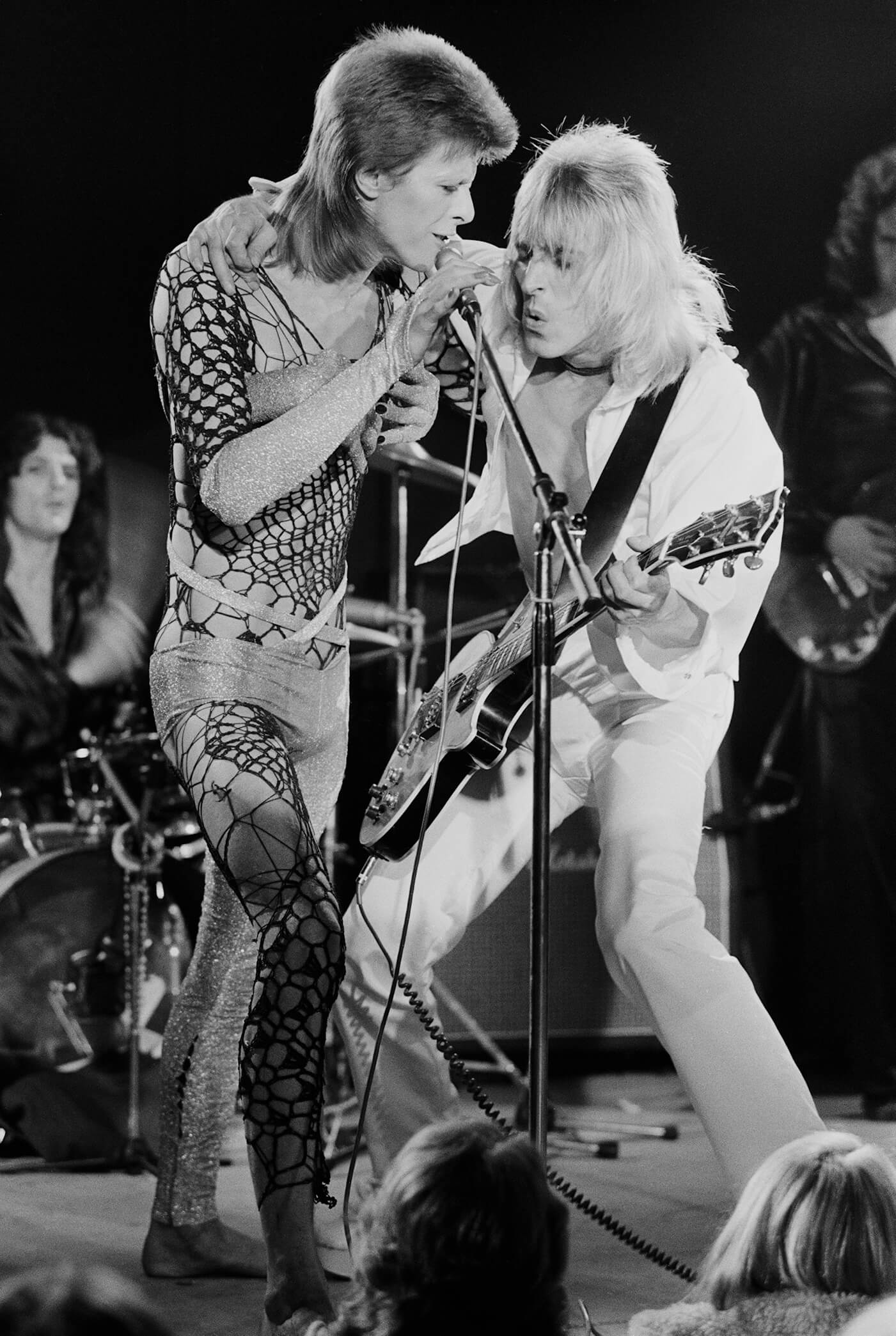 David Bowie Mick Ronson 1973 performance Marquee Club