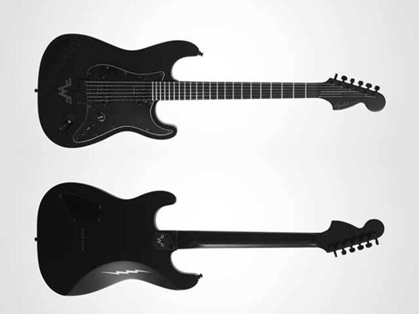 Weezer Black Album Fender Strat