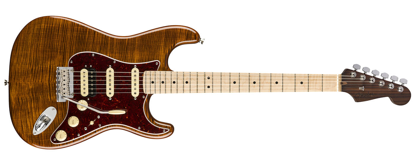 Fender flame maple top stratocaster