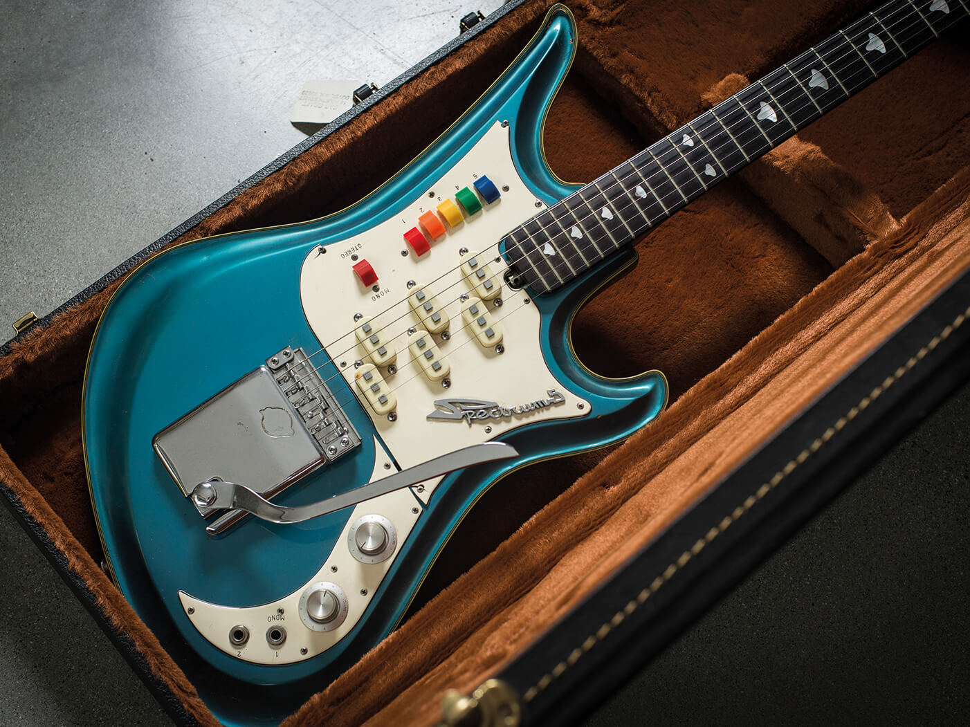 Smash salami Cape Rare Guitars: Brian Ray's vintage Teisco Spectrum 5 | Guitar.com | All  Things Guitar