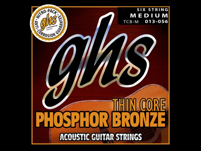 GHS Thin Core Phosphor Bronze acoustic strings
