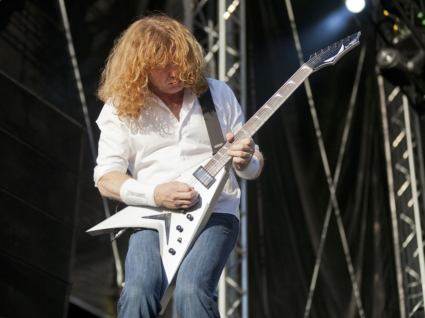Dave Mustaine live on stage