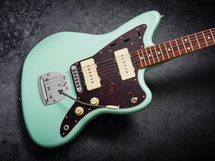 The Vintera ’60s Jazzmaster modified in Surf Green