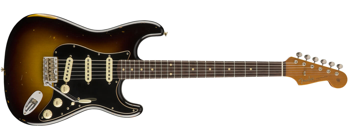 Fender Roasted Poblano Strat Relic in Sunburst