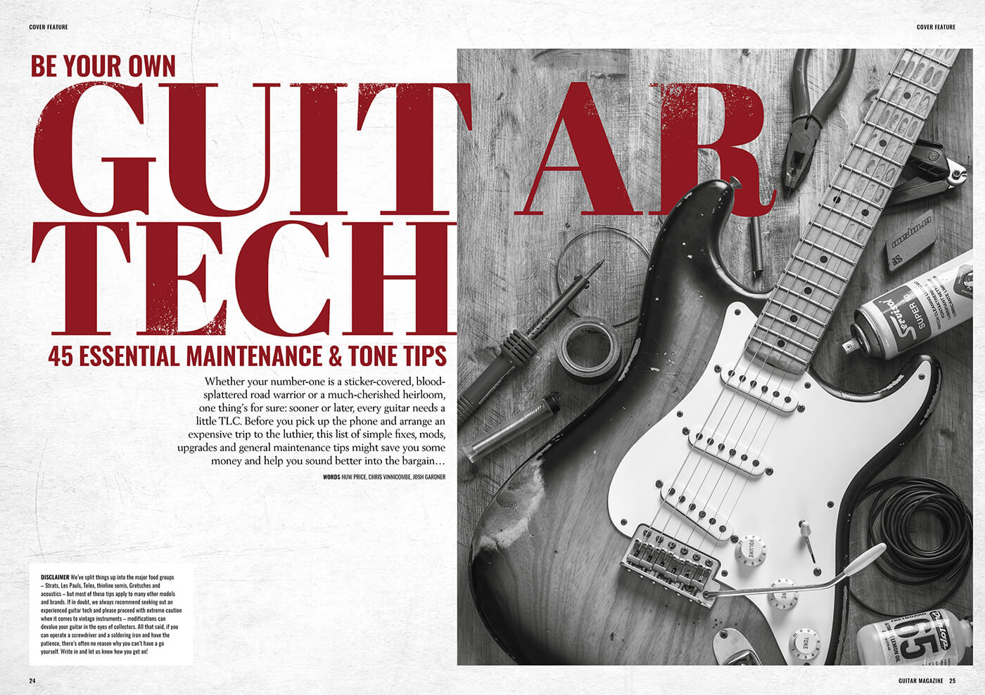 guitar tech tips magazine
