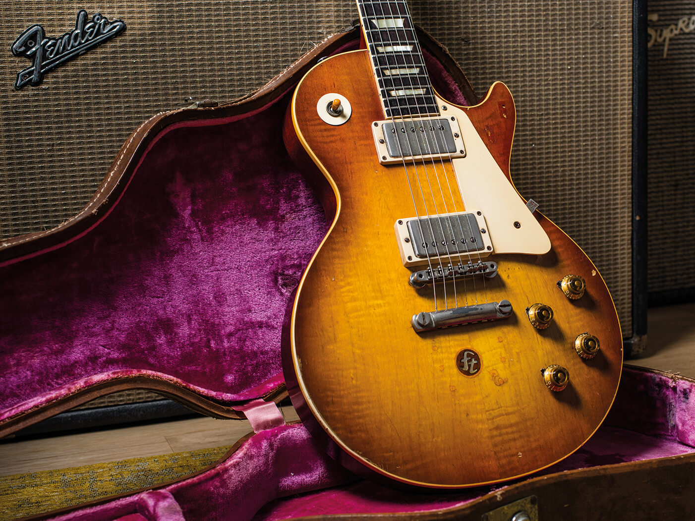 Rare This Les Paul is one of Italy's first Bursts