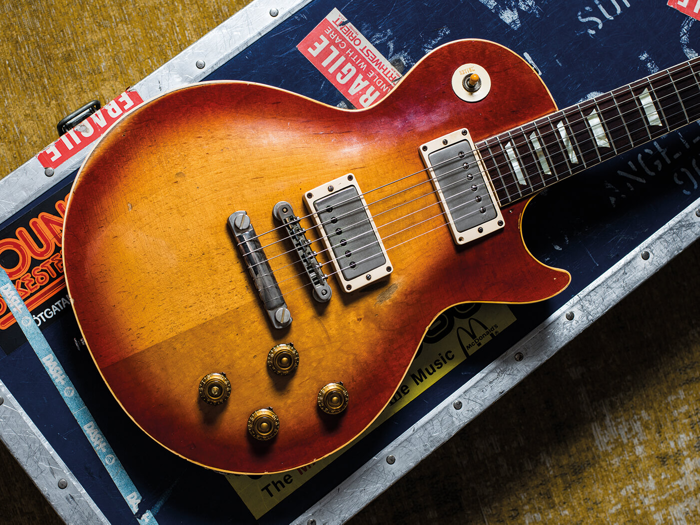 Dickey Betts Ultra Aged 57 Les Paul Goldtop 02 - Daves 