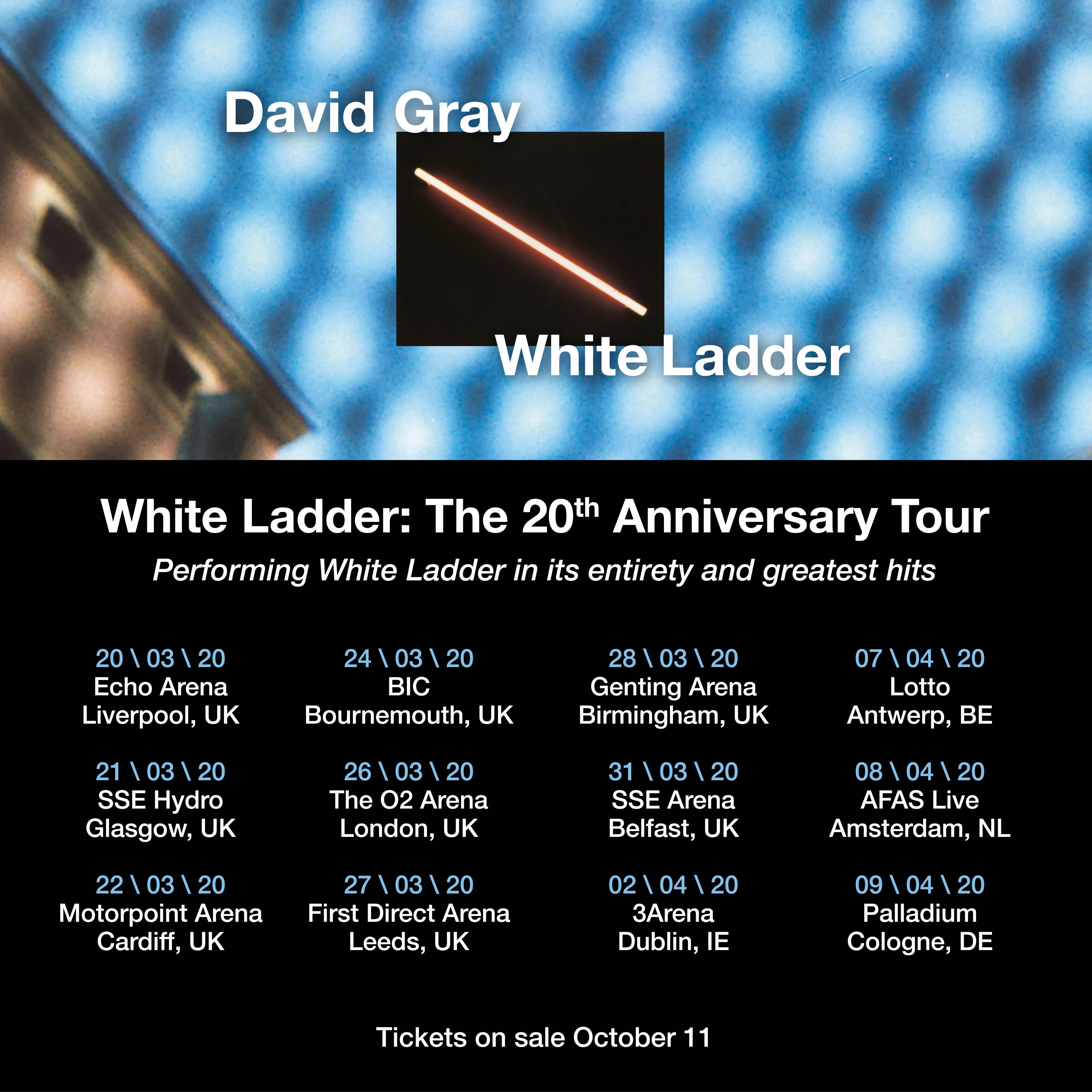 david gray white ladder tour review