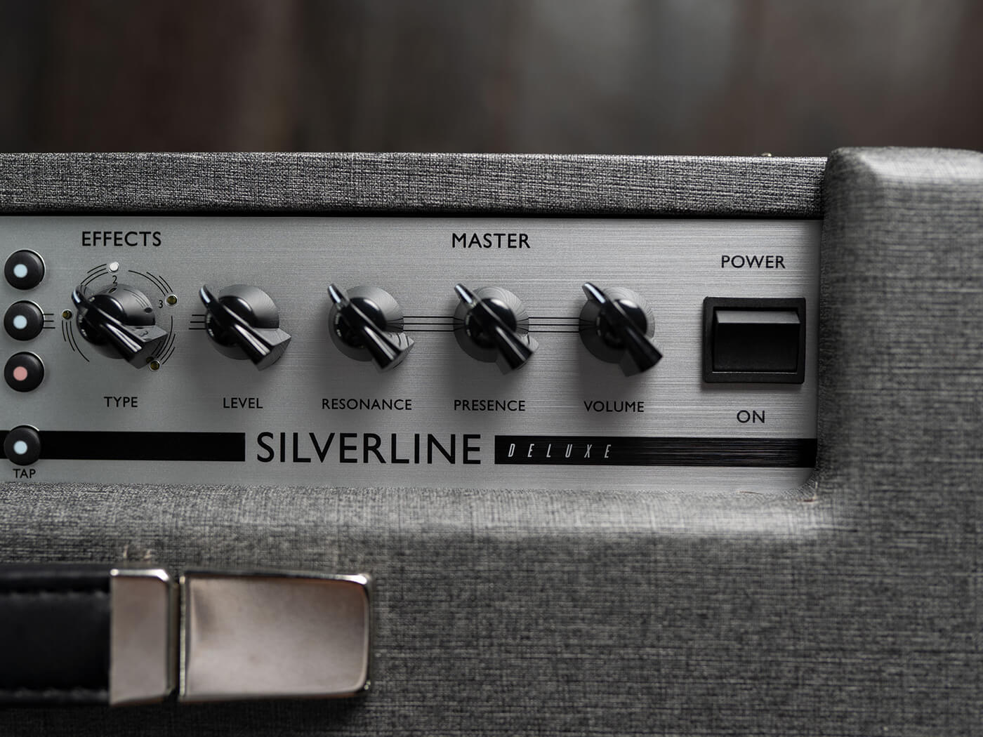 The Blackstar Silveline's control panel.