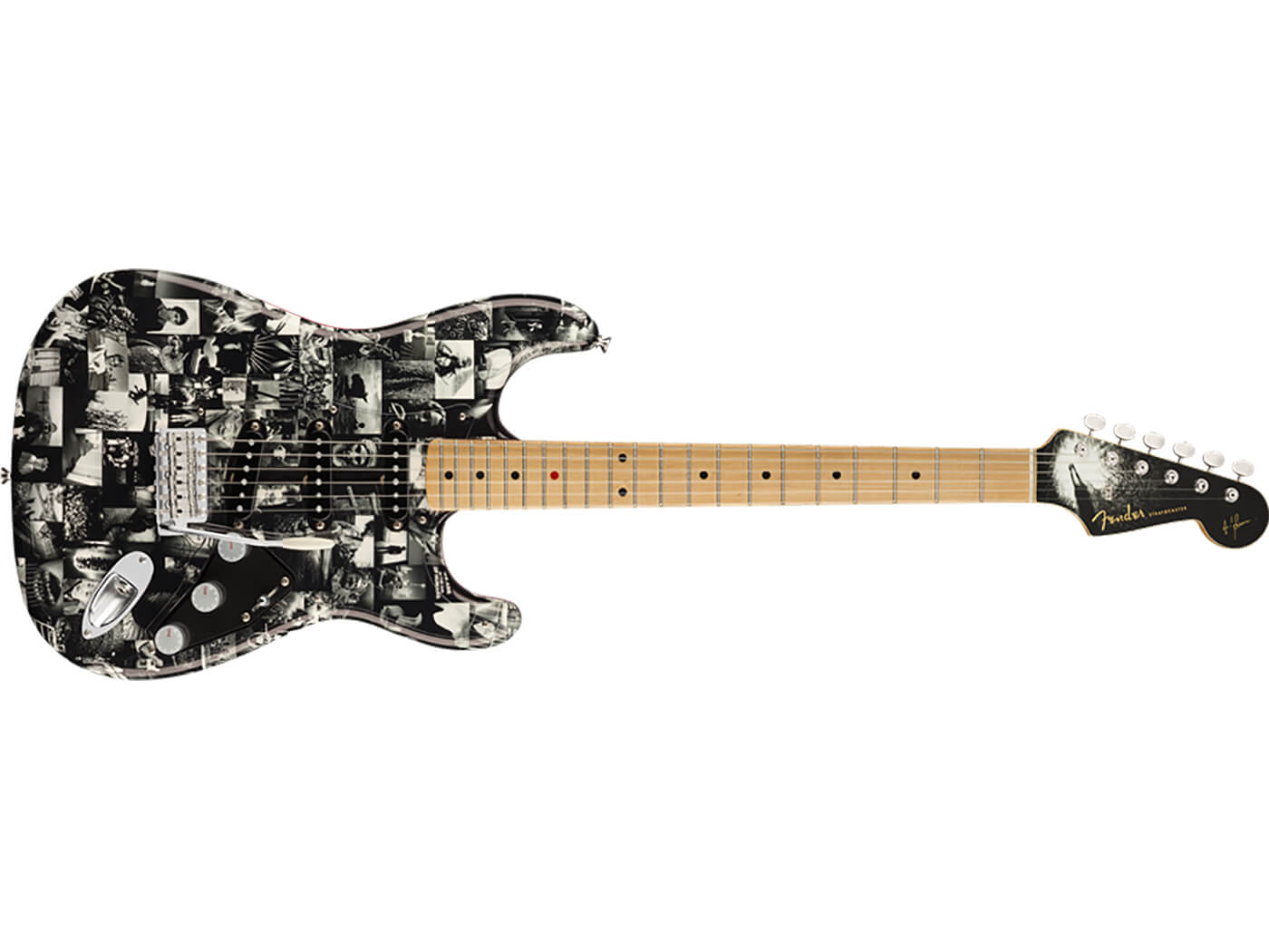 Andy Summers Monochrome Stratocaster