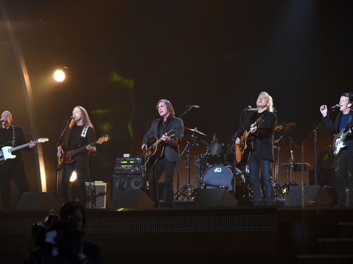 Eagles performing in 2016