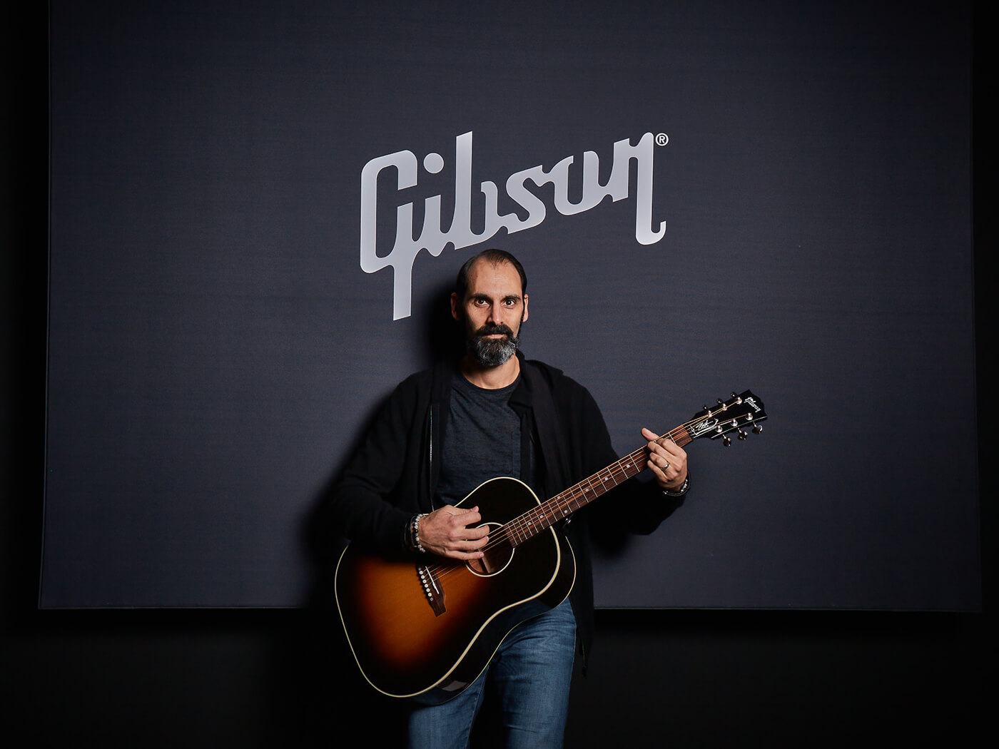 Cesar Gueikian (with Slash Collection J-45 November Burst)