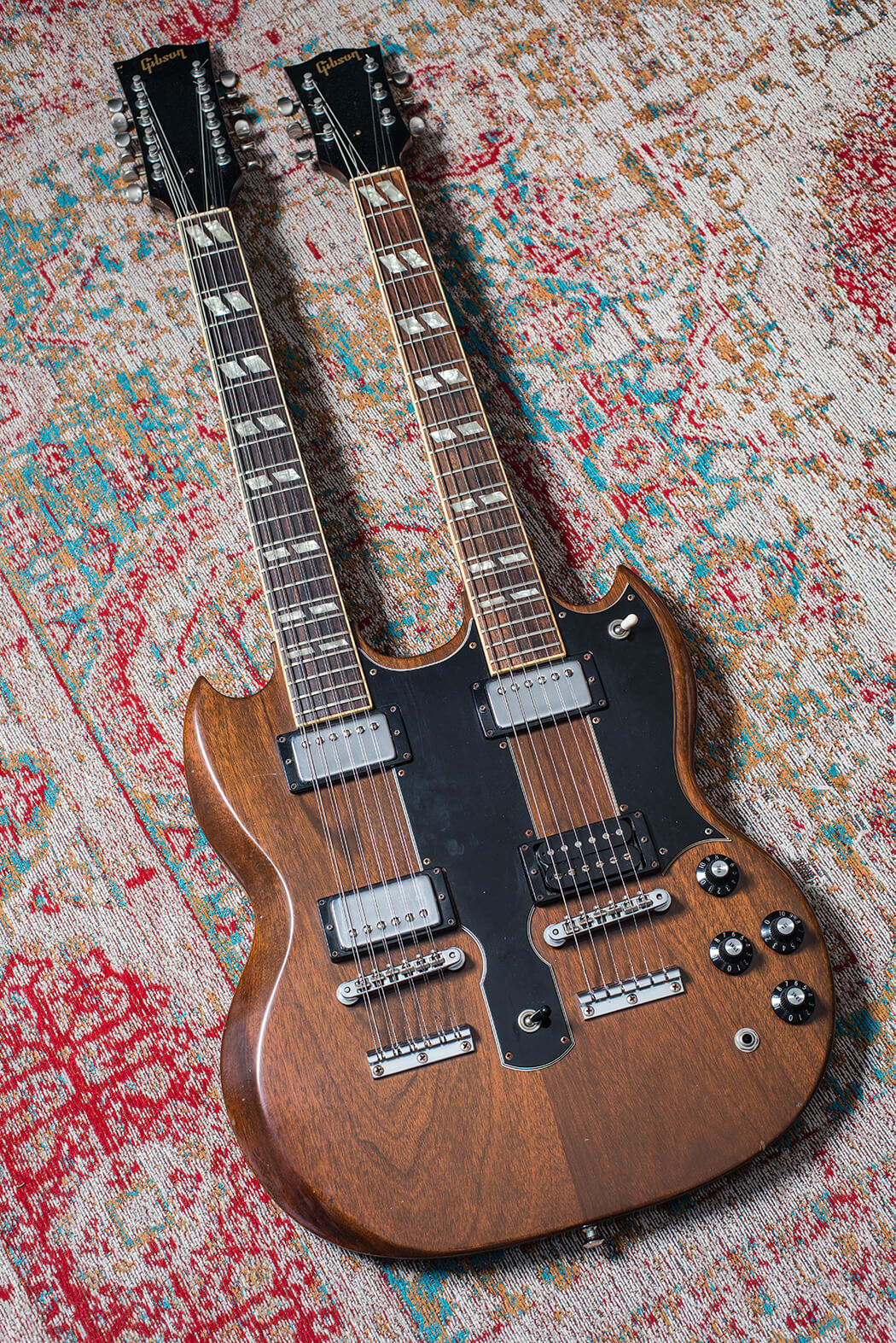 Scott holiday's Gibson EDS-1275 doubleneck