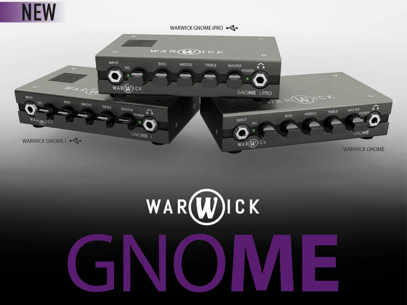 NAMM 2020: Warwick announces the Gnome, a single-channel bass head