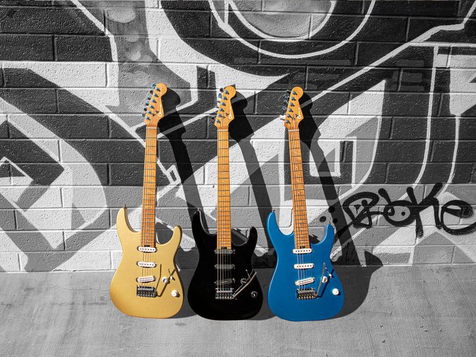 The Charvel Pro-Mod DK22 in its different finishes.