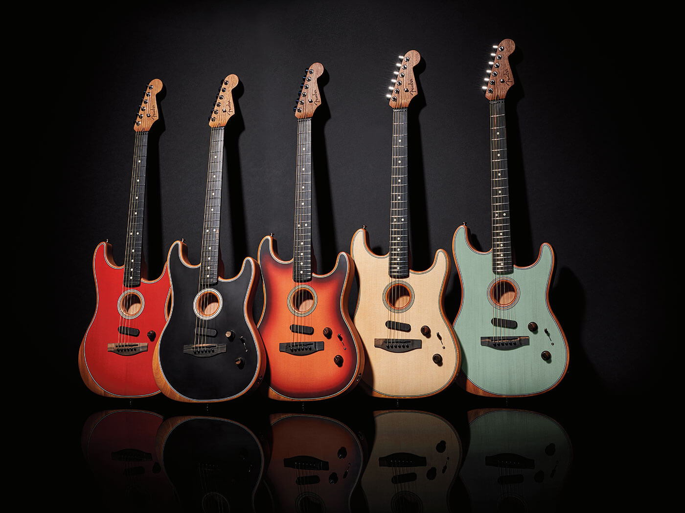 Fender Acoustasonic Stratocasters