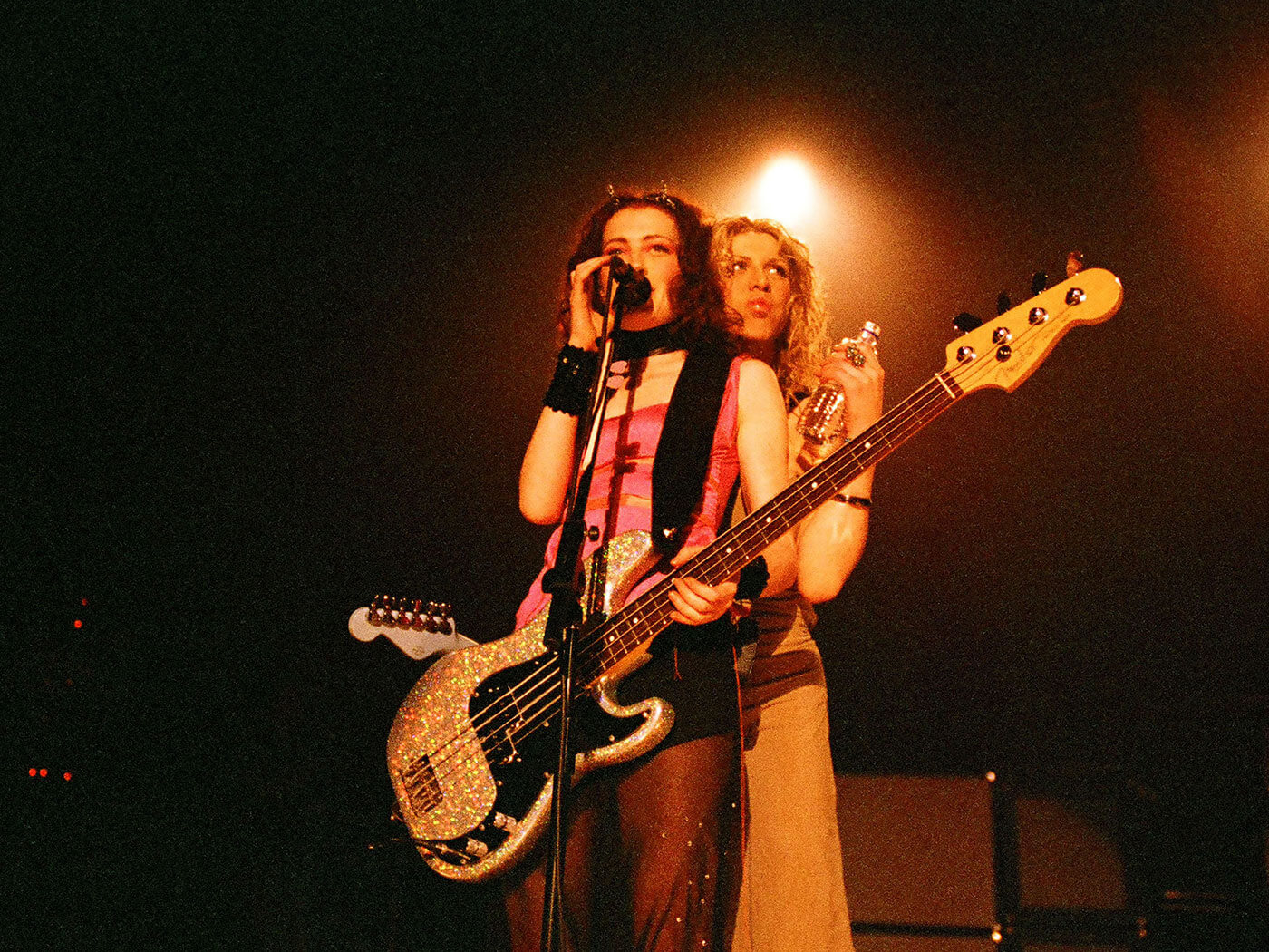 Hole performing live