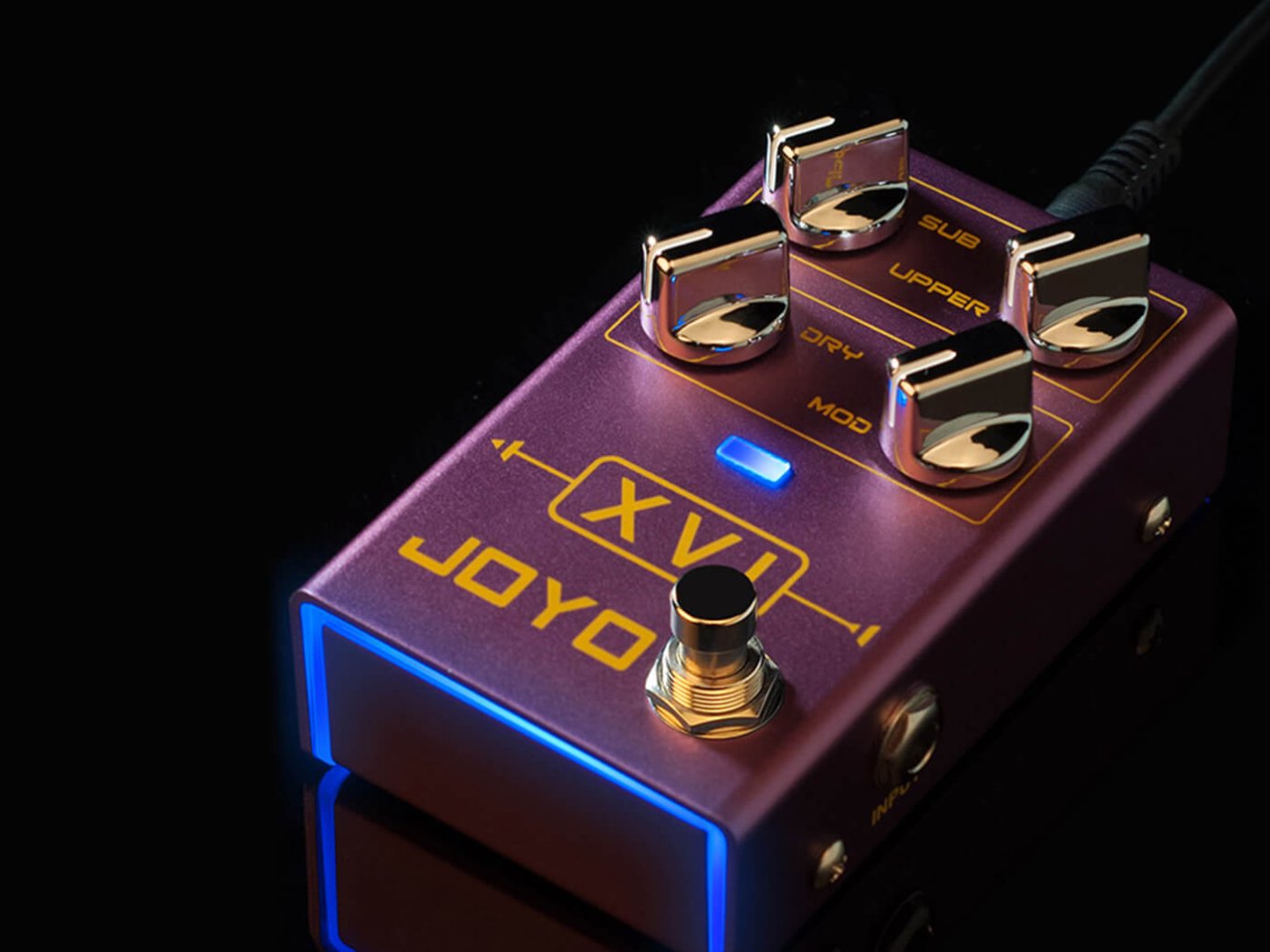 Joyo unveils the R-13 XVI octave pedal