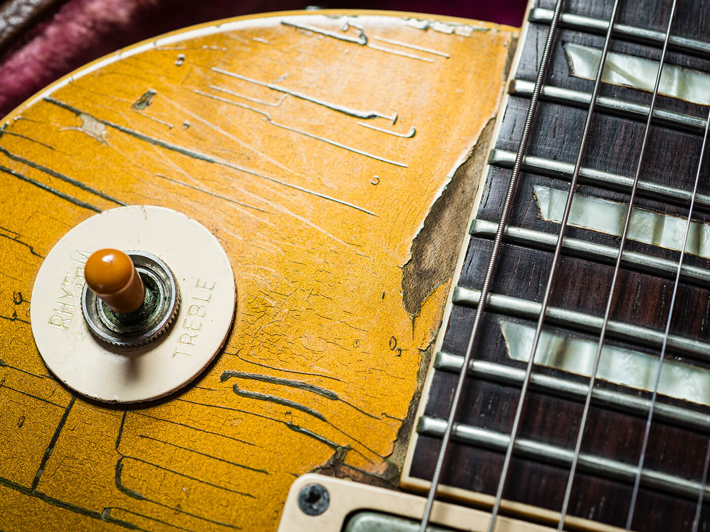 Brian Ray's 1957 Les Paul Goldtop Switch
