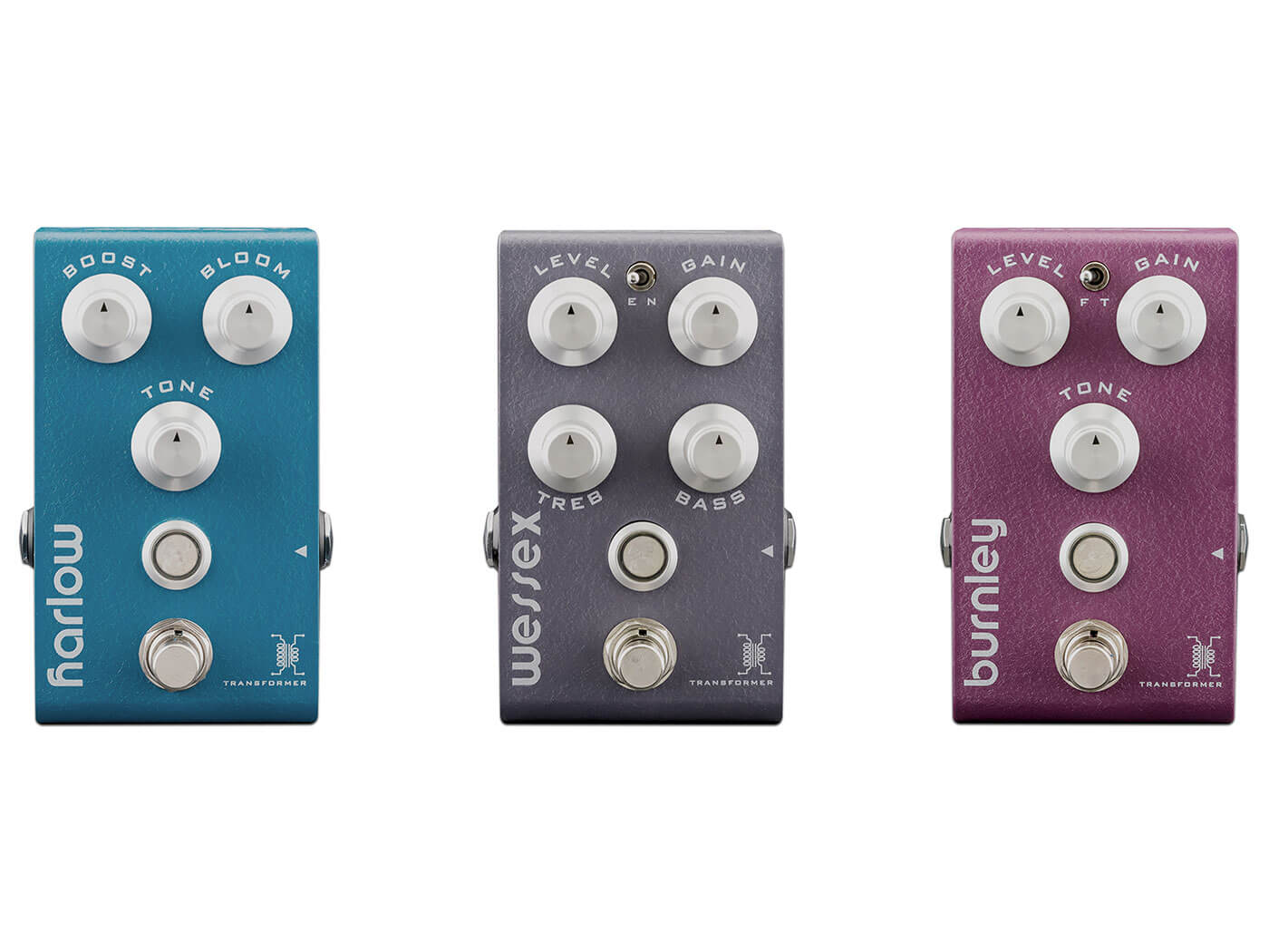 Bogner's new V2 pedals featuring the Custom Audio Transformer