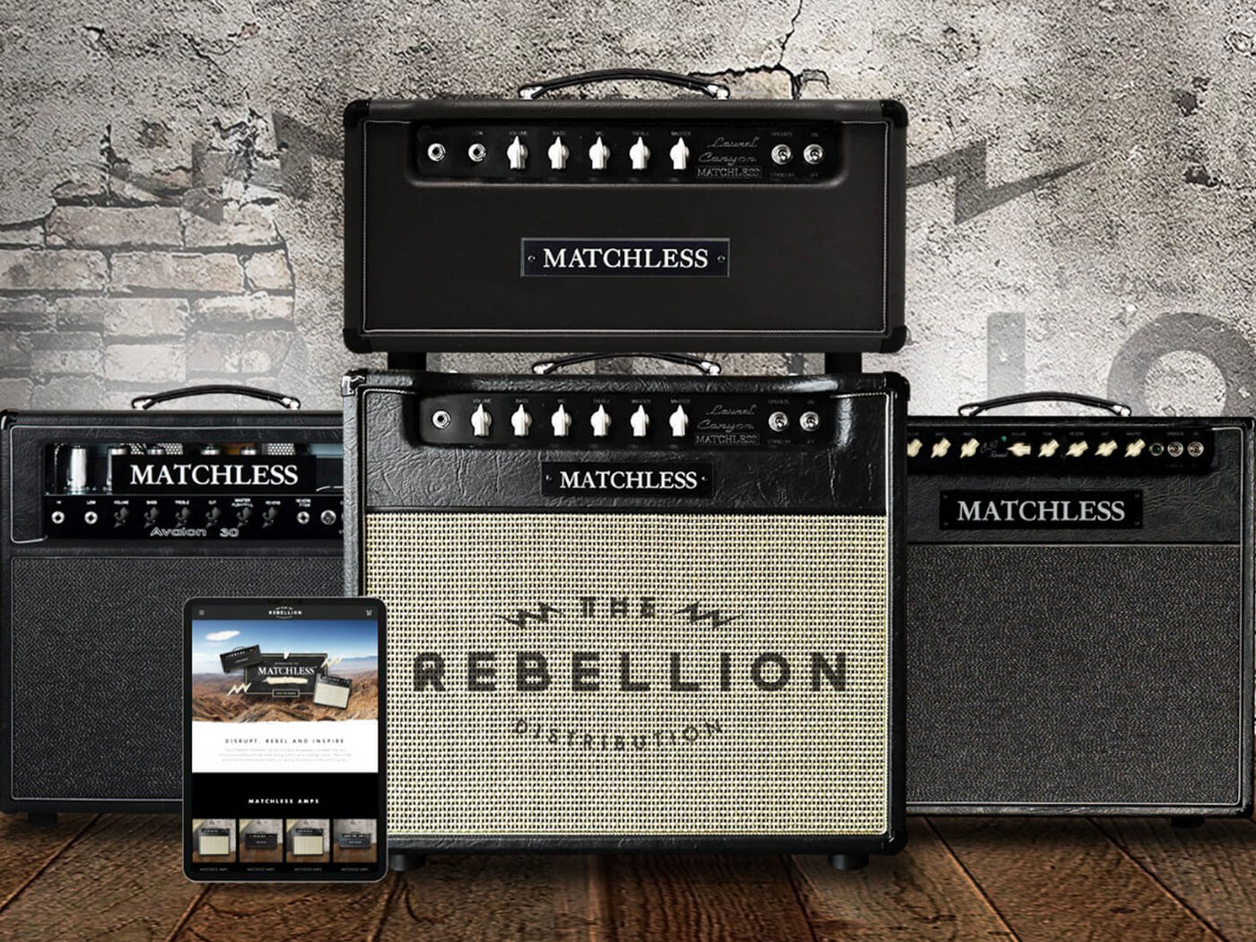 Matchless Amplifiers has partnered with Rebellion Distribution