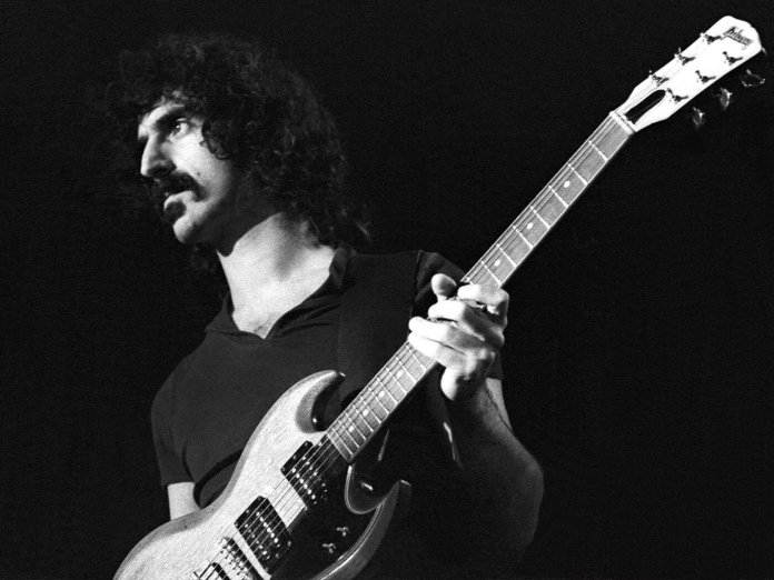 Frank zappa on stage