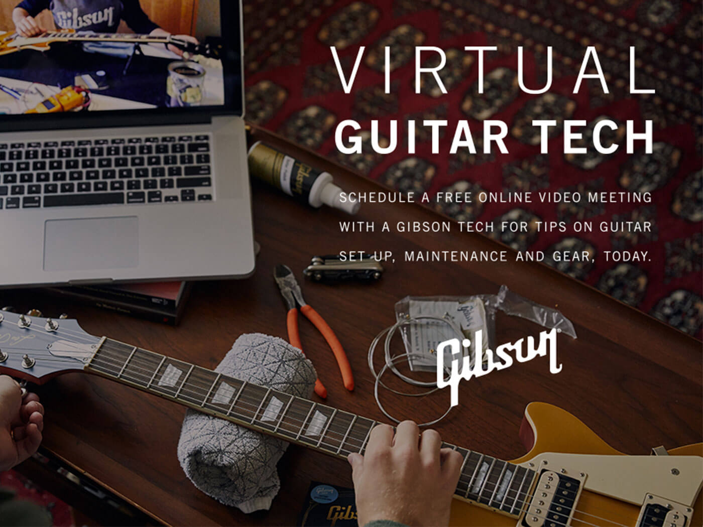 Gibson's virtual guitar tech service