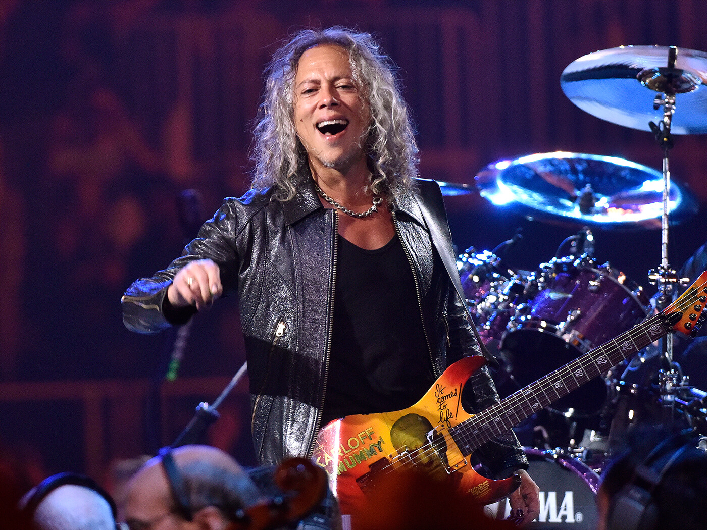 Kirk Hammett Onstage