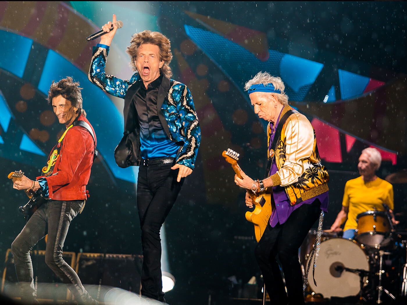 Rolling Stones onstage 2016