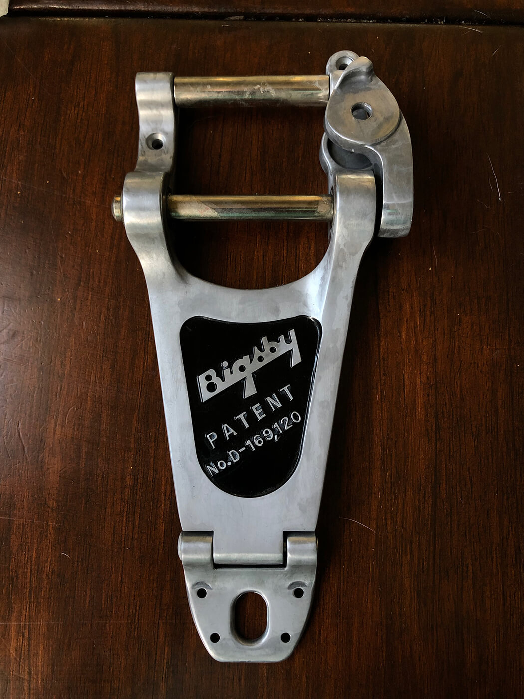 How to age your bigsby tailpiece 12