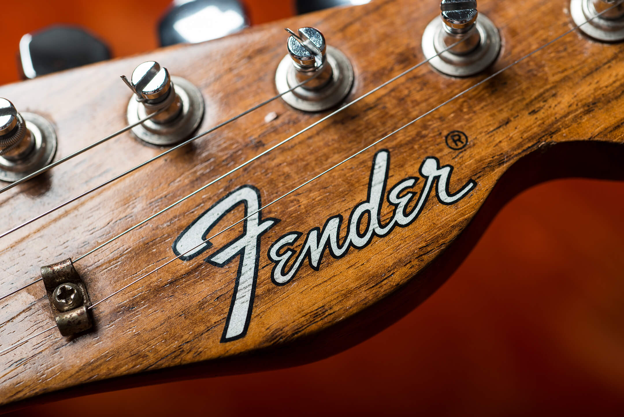 Vintage Bench Test Fender Rosewood Telecaster Headstock