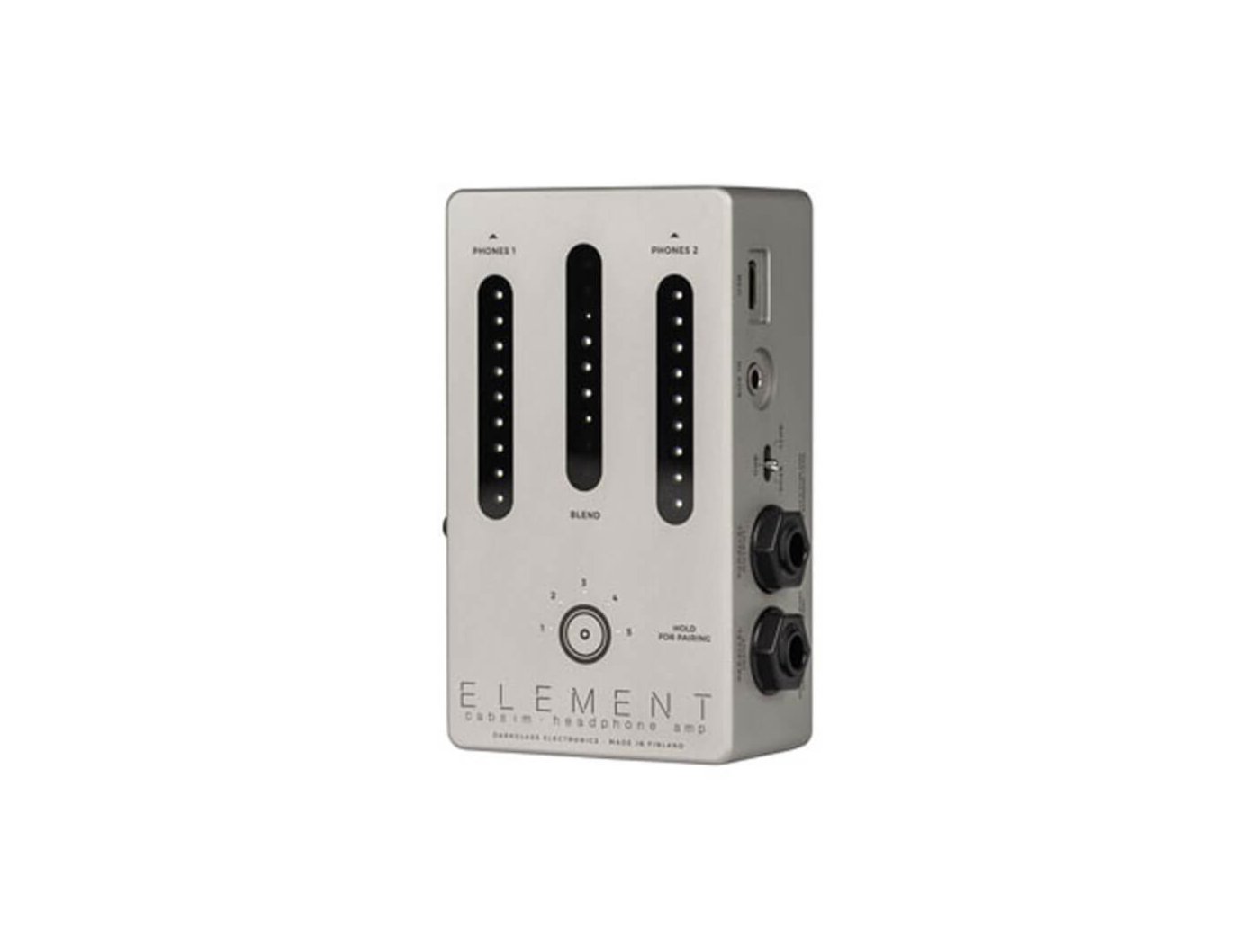 Darkglass unveils the Element pedal-sized headphone amp and cab-sim box