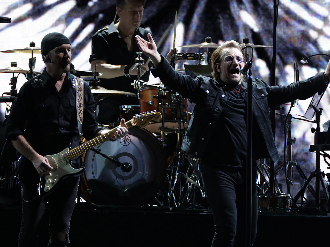U2 Performing live
